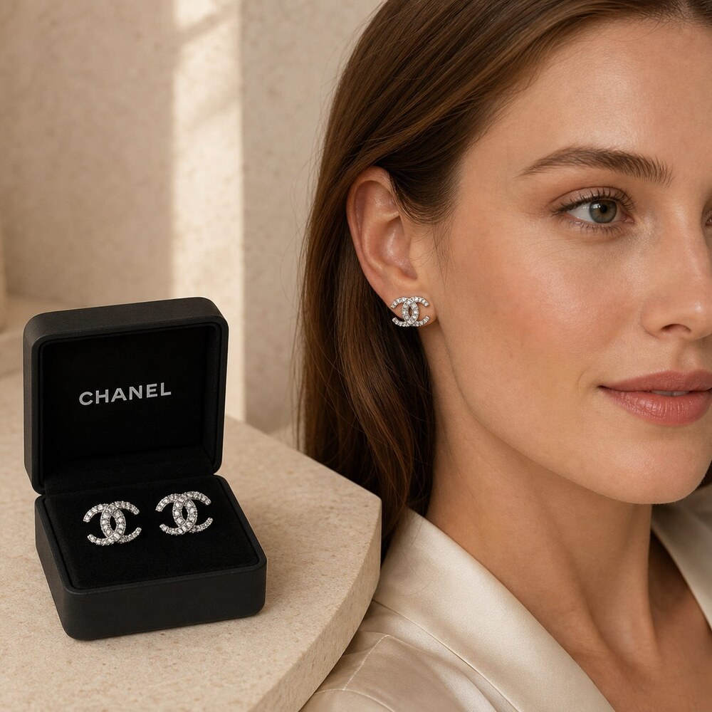 CHANEL Classic Parisian Earrings Style 35 | New with Box - Picture 9 of 9
